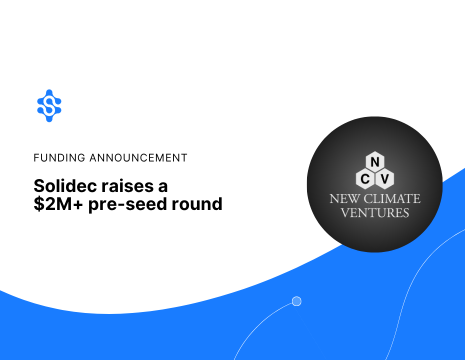 Solidec Raises $2M Pre-Seed Round to Reinvent Chemical Manufacturing