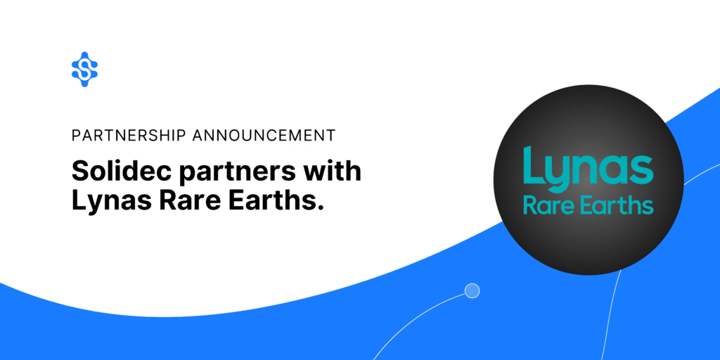 Solidec Partners with Lynas Rare Earths to Advance Sustainable Rare Earth Processing